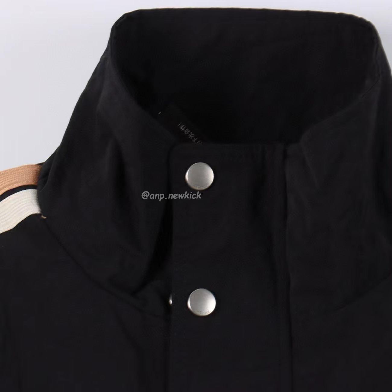 Celine Side Woven Zippered Jacket Black White (14) - newkick.org